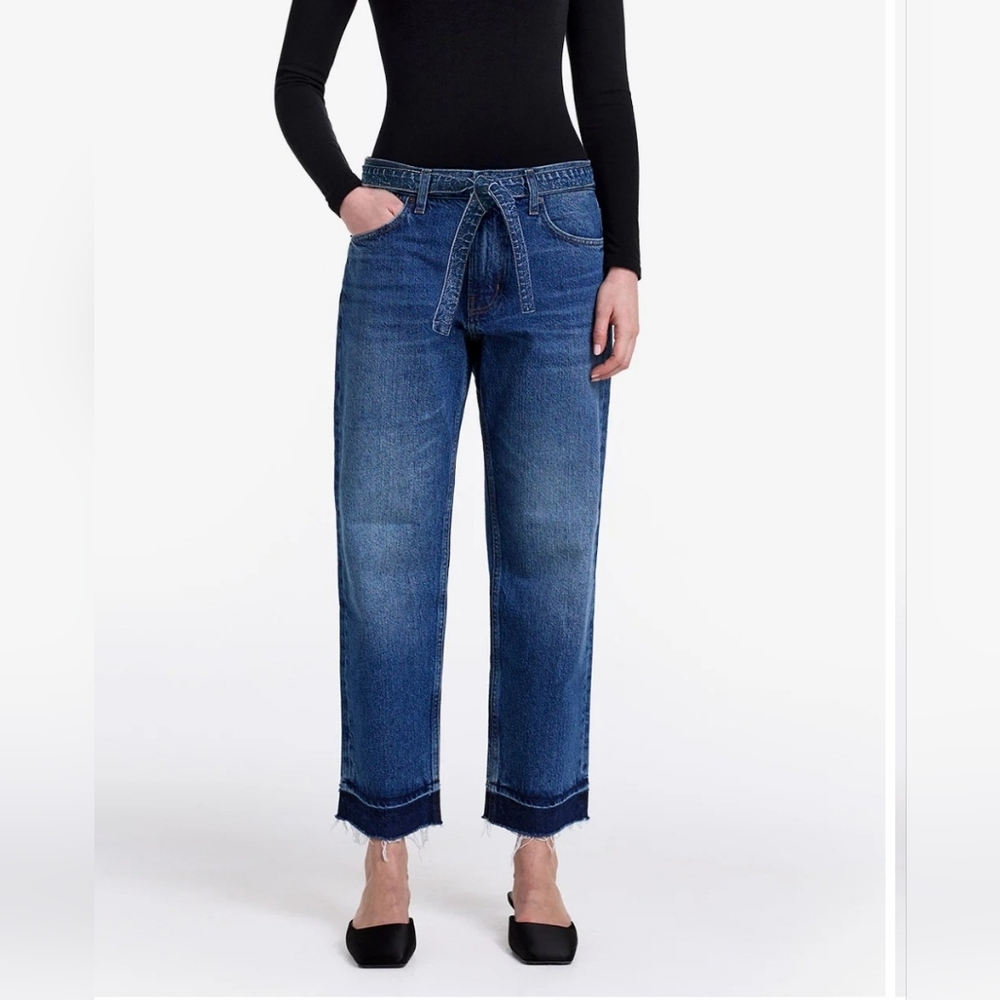 Smythe Lark Low Rise Crop Jeans